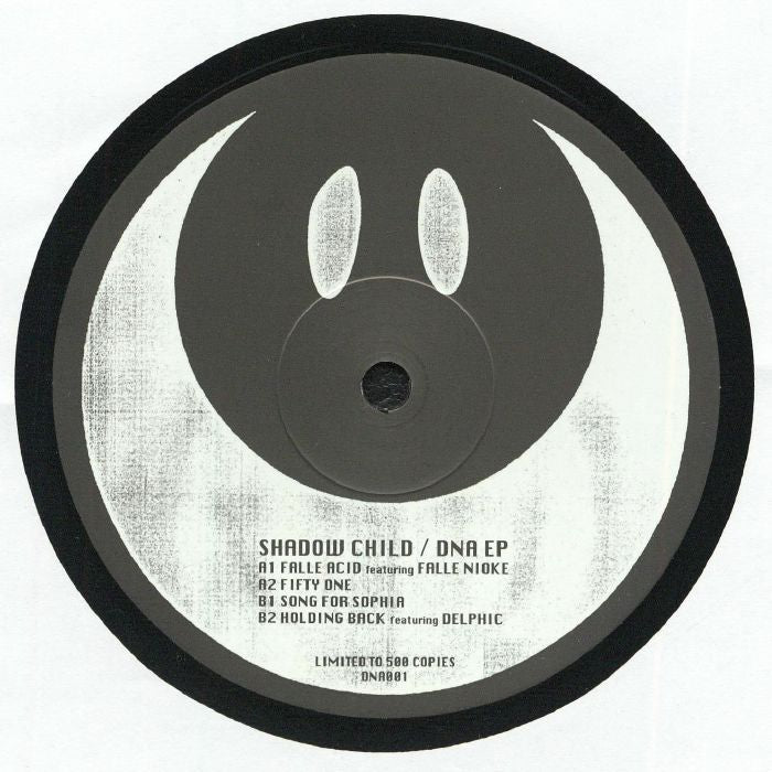 Shadow Child – DNA EP (12", London Records Ltd., 2026) Back Cover
