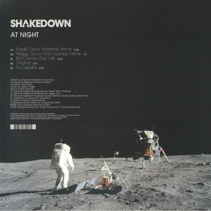 Shakedown – At Night (12", Defected, 2026) Back Cover