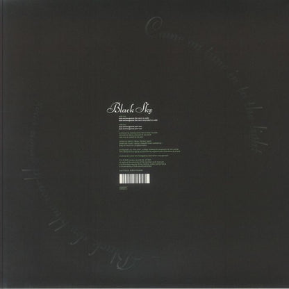 Shakespears Sister – Black Sky (12", Glow In The Dark, London Records, 2025) Back Cover