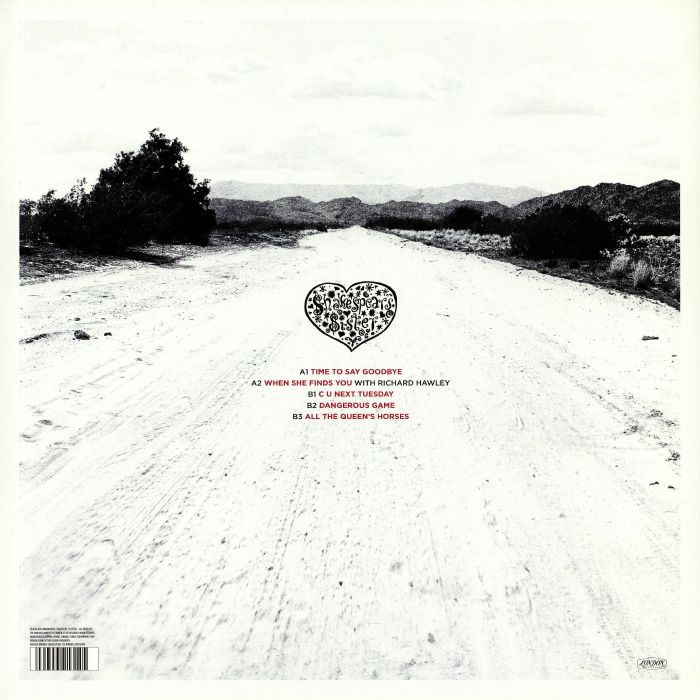 Shakespears Sister – Ride Again (12", Excl-S12 | (White , Gf, Printed Inner, London, 2019) Back Cover