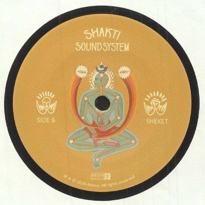 Shakti Soundsystem – Silver / Sheket (7", Anova Music, 2026) Back Cover