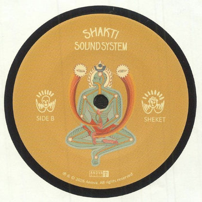 Shakti Soundsystem – Silver / Sheket (7", Anova Music, 2026) Back Cover