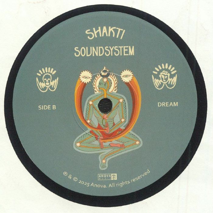 Shakti Soundsystem – Wonderin' / Dream (7", Anova Music, 2026) Back Cover