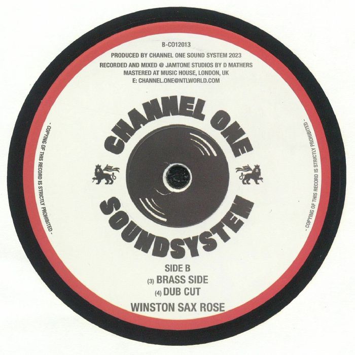 Shandi – By Your Side (12", Channel One Sound System, 0) Back Cover