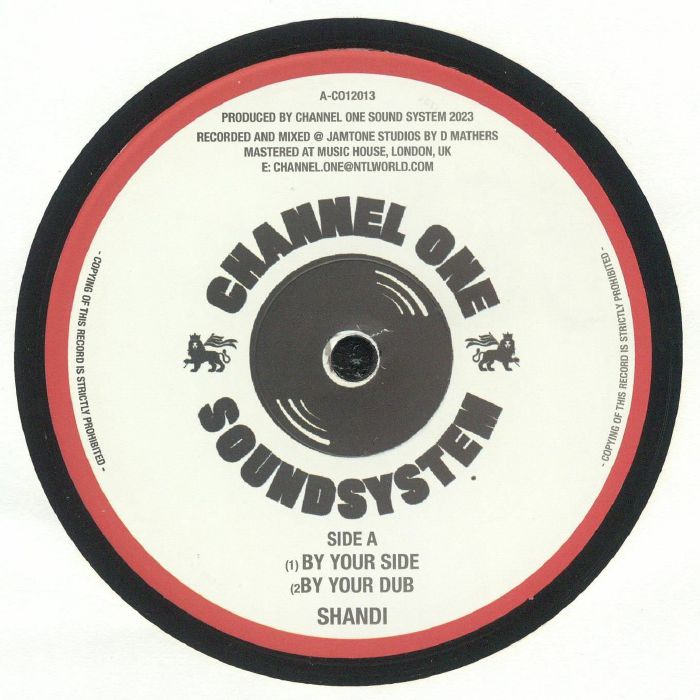 Shandi – By Your Side (12", Channel One Sound System, 0) Front Cover