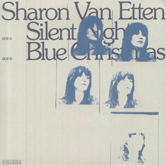 Sharon Van Etten – Silent Night / Blue Christmas (7", Blue Clear, Jagjaguwar, 2021) Front Cover