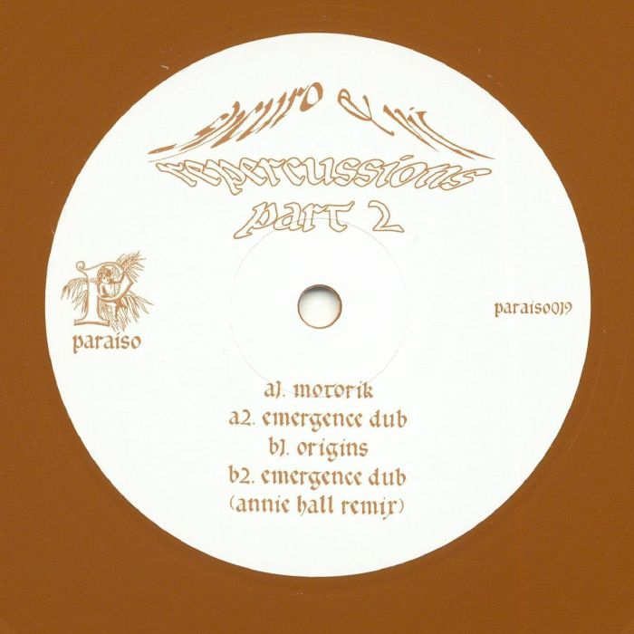 Shcuro & VIL – Repercussions Part 2 (12", Bronze, Paraíso, 2026) Back Cover