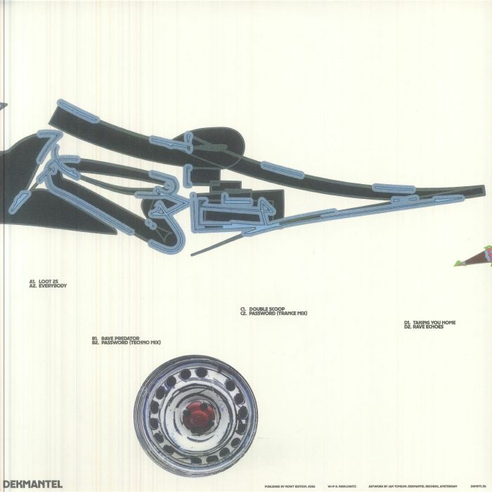 Shed – Rave Echoes (2x12", Dekmantel, 2026) Back Cover