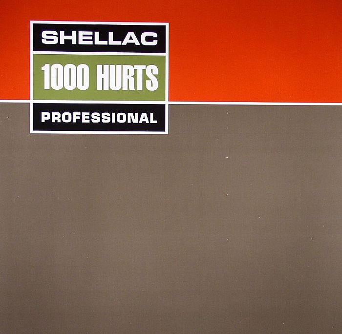 Shellac – 1000 Hurts (LP, Touch And Go, 2026) Front Cover