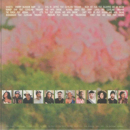 Shigeto – Cherry Blossom Baby (LP, Ghostly International, 2025) back cover