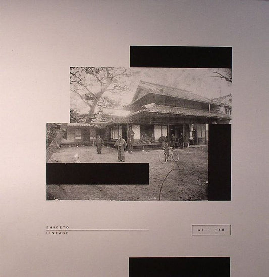 Shigeto – Lineage (LP, White & Black Marble, Ghostly International, 2023) Front Cover