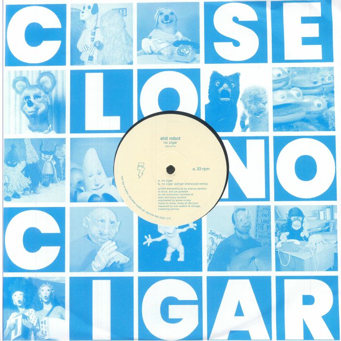 Shit Robot – No Cigar (12", DFA, 2025) Front Cover