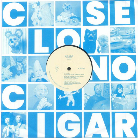 Shit Robot – No Cigar (12", DFA, 2025) front cover