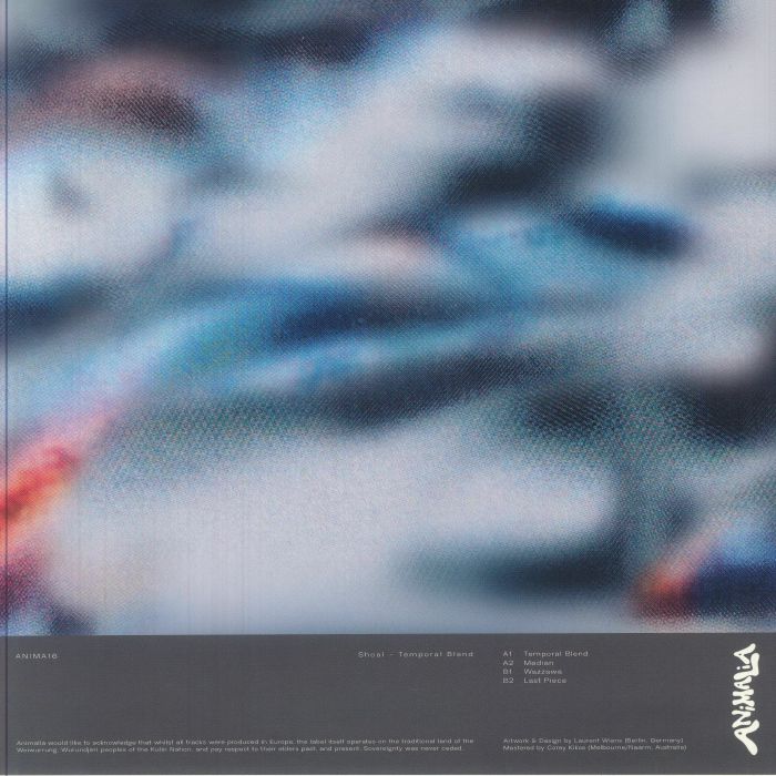 Shoal – Temporal Blend  (12", Animalia, 2025) Back Cover