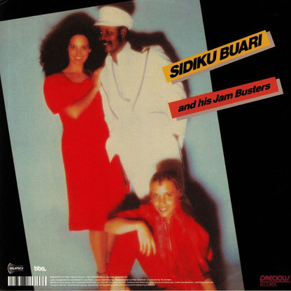 Sidiku Buari – Feelings & Jam Busters (2xLP, BBE, 2019) Back Cover