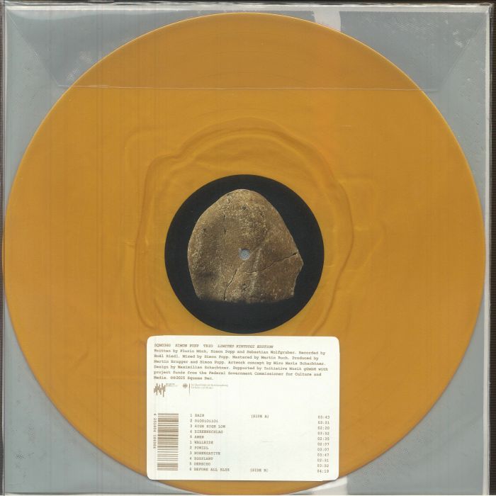 Simon Popp – Trio (12", Gold, Squama, 2025) Front Cover