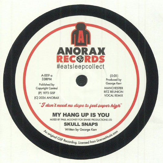 Skull Snaps – My Hang Up Is You (7", Anorax, 2026) Front Cover