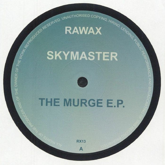 Skymaster – The Murge E.P. (12", Rawax, 2025) front cover