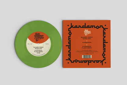 Sławek Pezda Witek Ryć – Kardamon (7", Cardamom Green, Funky Mamas And Papas Recordings, 2026) Back Cover