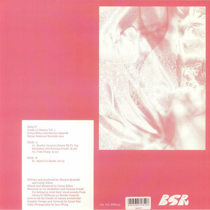 Sleep D – Freak of Nature Vol. 2 (12", Purple, Butter Sessions, 2023) Back Cover