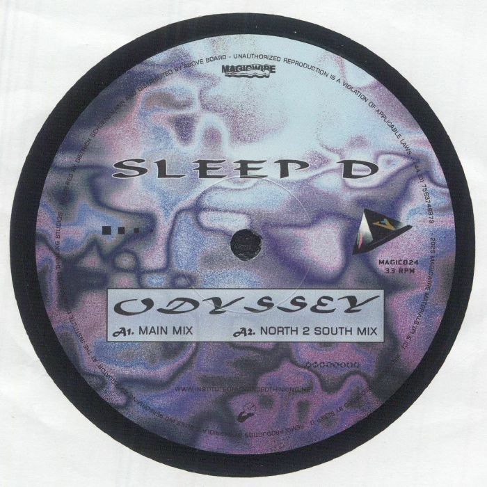Sleep D – Odyssey (12", Magicwire, 2026) Front Cover