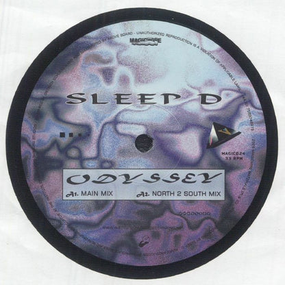 Sleep D – Odyssey (12", Magicwire, 2026) Front Cover
