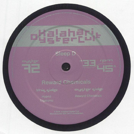 Sleep D – Reward Chemicals (12", Kalahari Oyster Cult, 2025) Front Cover