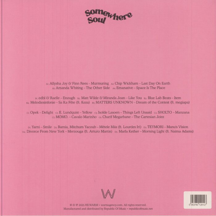 Somewhere Soul – Rituals • Volume 01 (LP, RE:WARM, 2025) image 02