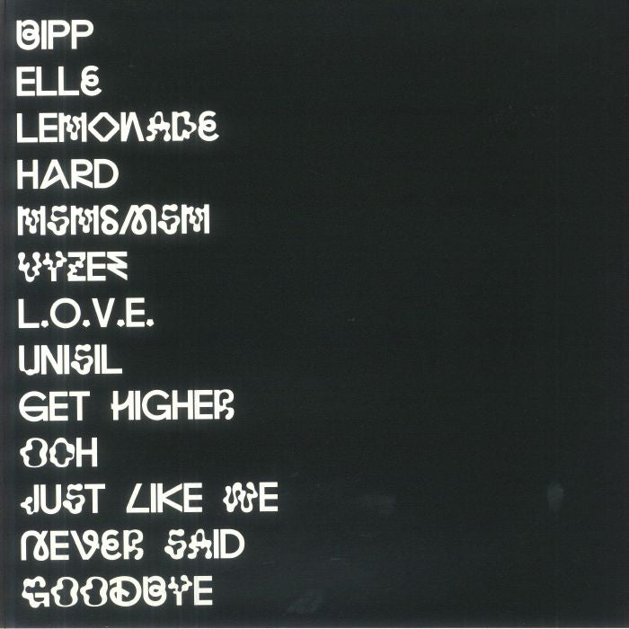 Sophie – Product (LP, Numbers., 2025) Back Cover