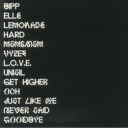 Sophie – Product (LP, Pink, Numbers., 2025) Back Cover