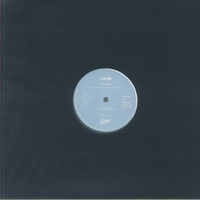 Sophie Stanke Sophie – L'amour D'une Diva / J'adore (12", Stima Records, 2024) Back Cover