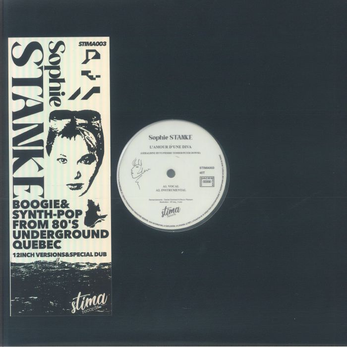 Sophie Stanke Sophie – L'amour D'une Diva / J'adore (12", Stima Records, 2024) Front Cover