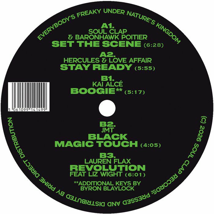 Various – EFUNK Volume V (12", House Of Efunk Records, 2026) Back Cover