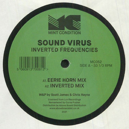 Sound Virus – Inverted Frequencies (12", Mint Condition, 2021) Front Cover