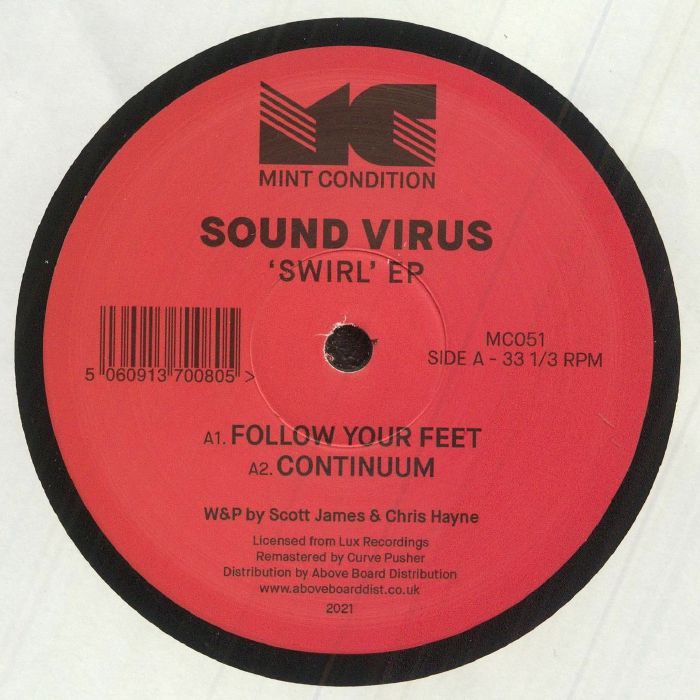 Sound Virus – Swirl EP (12", Mint Condition, 2021) Front Cover