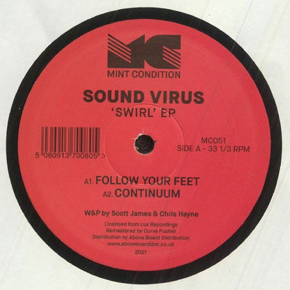 Sound Virus – Swirl EP (12", Mint Condition, 2021) Front Cover