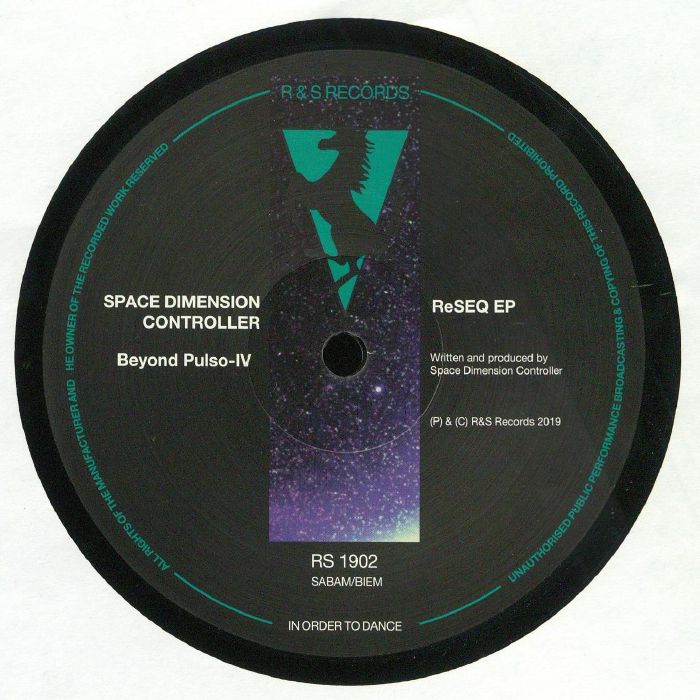 Space Dimension Controller – ReSEQ EP (12", R & S Records, 2019) Front Cover