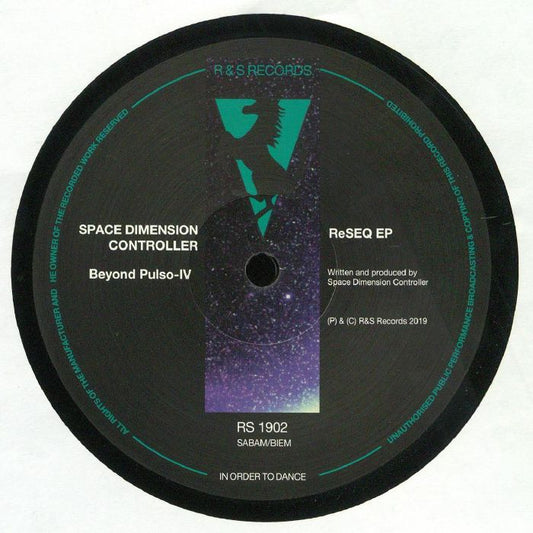 Space Dimension Controller – ReSEQ EP (12", R & S Records, 2019) Front Cover