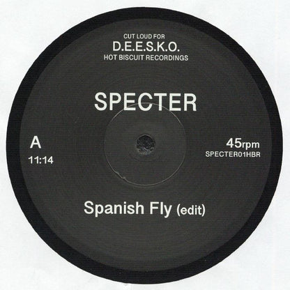 Specter – Spanish Fly (12", Hot Biscuit Recordings, 2026) Front Cover