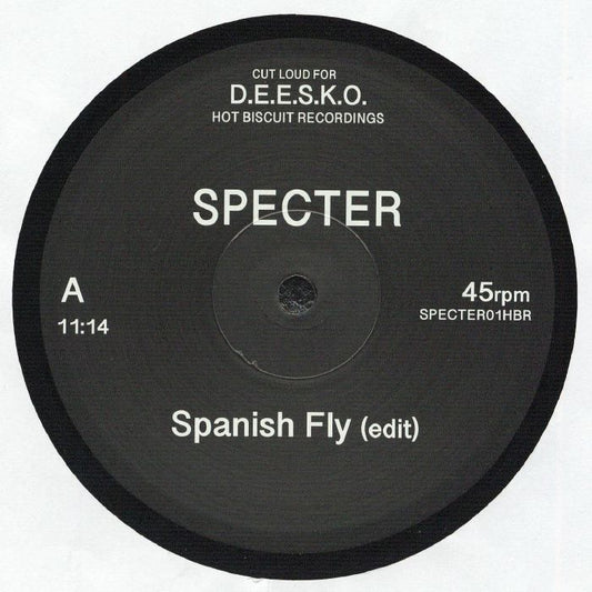 Specter – Spanish Fly (12", Hot Biscuit Recordings, 2026) Front Cover