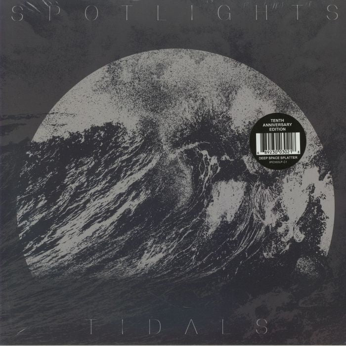 Spotlights – Tidals (10th Anniversary Edition) (LP, gatefold 'deep space' splattered, Ipecac, 2026) Front Cover