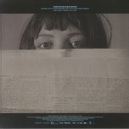 SQÜRL – Music For Man Ray (2xLP, Clear, Gatefold, Sacred Bones Records, 2024) Back Cover