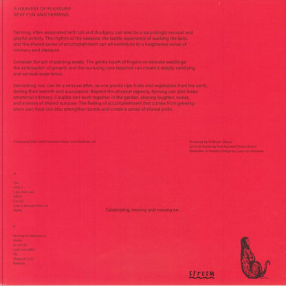 Voice Actor Squu – Lust (1) (LP, Stroom, 2025) Back Cover