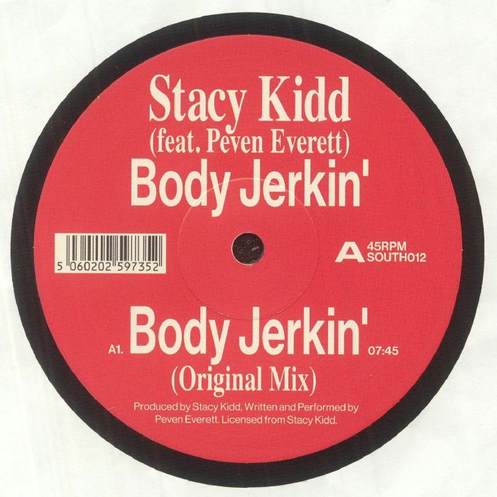 Stacy Kidd Feat. Peven Everett – Body Jerkin' (12", South Street, 2025) front cover
