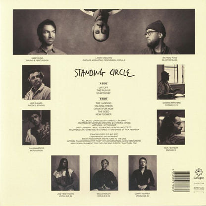 Standing Circle – Standing Circle (LP, La Sape, 2026) Back Cover