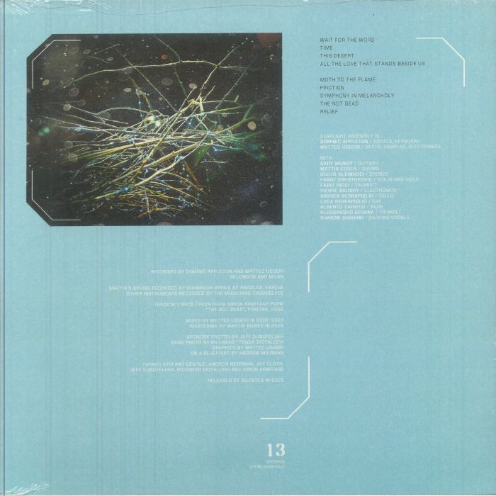 Starlight Assembly – There Will Be Fireworks (LP, 13, 2025) back cover