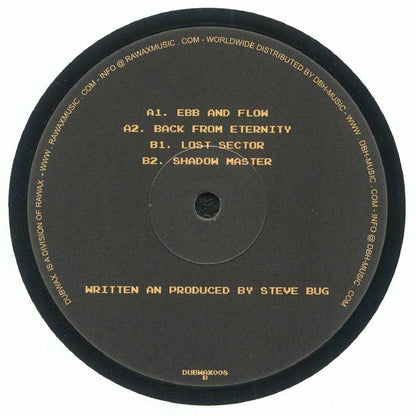 Steve Bug – Presents The Dark Lion (12", Dubwax, 2024) Back Cover