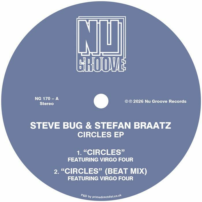 Steve Bug / Stefan Braatz – Circles EP (12", Nu Groove, 2026) Front Cover