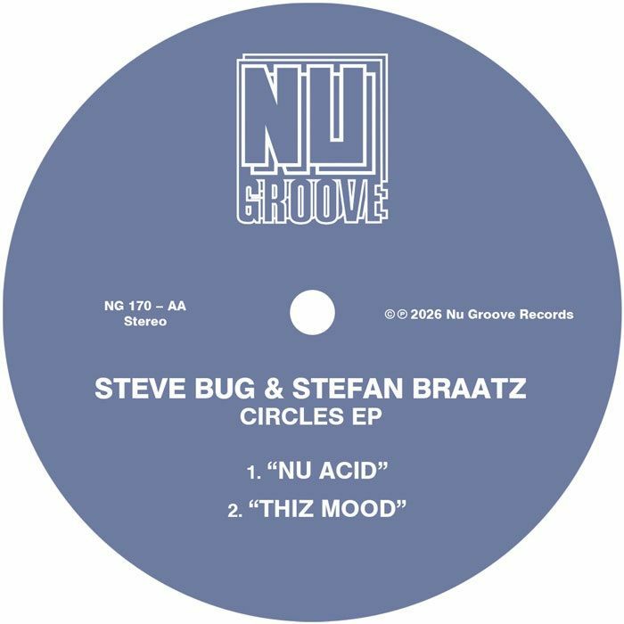 Steve Bug / Stefan Braatz – Circles EP (12", Nu Groove, 2026) Back Cover