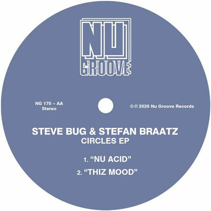 Steve Bug / Stefan Braatz – Circles EP (12", Nu Groove, 2026) Back Cover